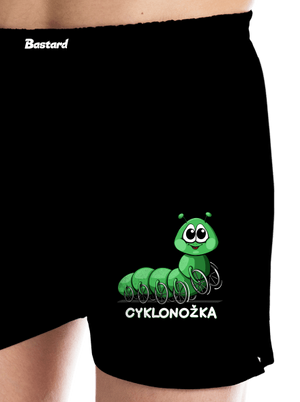 Cyklonožka pánské trenky Black