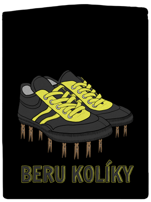 Beru kolíky pánská mikina na zip Black