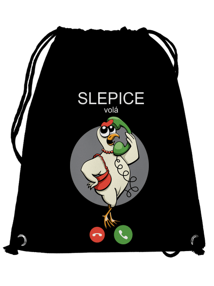 Slepice volá vak Black