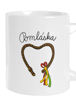 Pomláska velký hrnek White