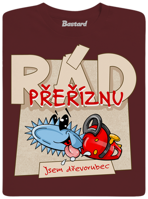 Jsem dřevorubec pánské tričko Chocolate