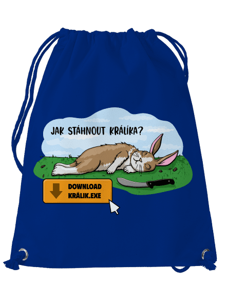 Stahování králíka vak Royal Blue Mal