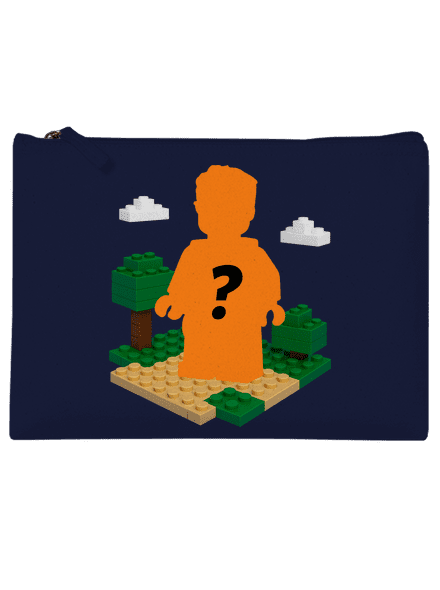 Lego postava z vlastní fotky taštička French Navy