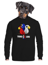 unisex mikina bez kapuce