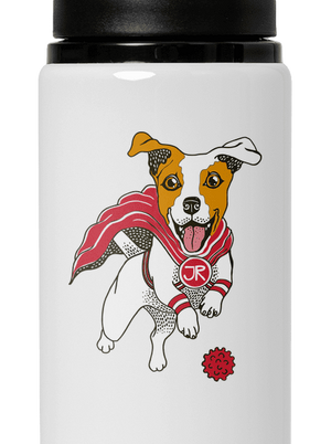 Jack Russell lahev na vodu White