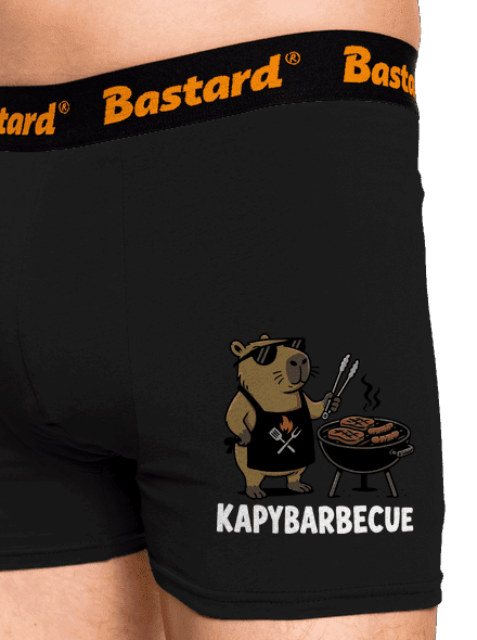 Kapybarbecue boxerky Black