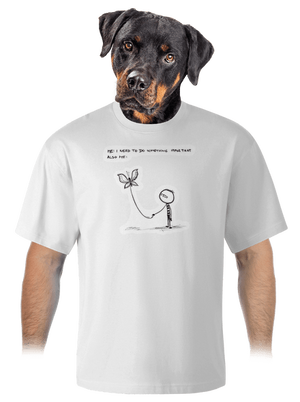 unisex tričko oversized