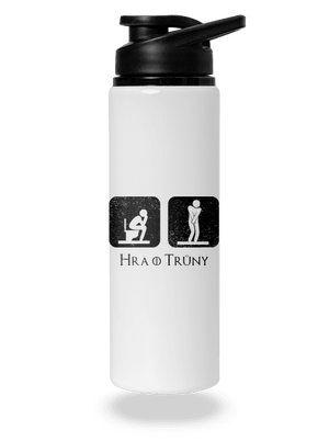 Hra o trůny lahev na vodu White