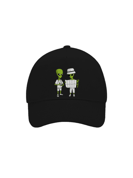 Mimozemšťané kšiltovka baseballka Black