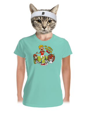 Na hřišti necháme duši dámské sportovní tričko Mint Mal