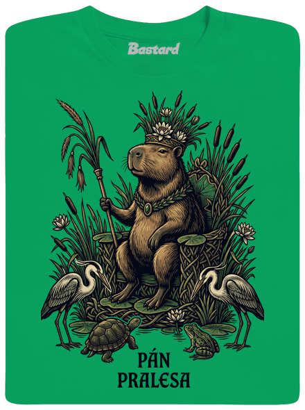 Pán pralesa pánské tričko Kelly Green