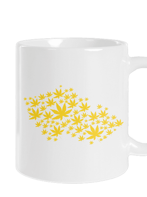 Ganja country klasický hrnek White