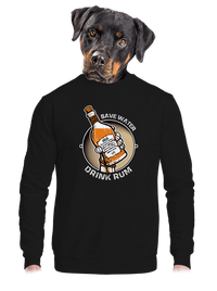 unisex mikina bez kapuce