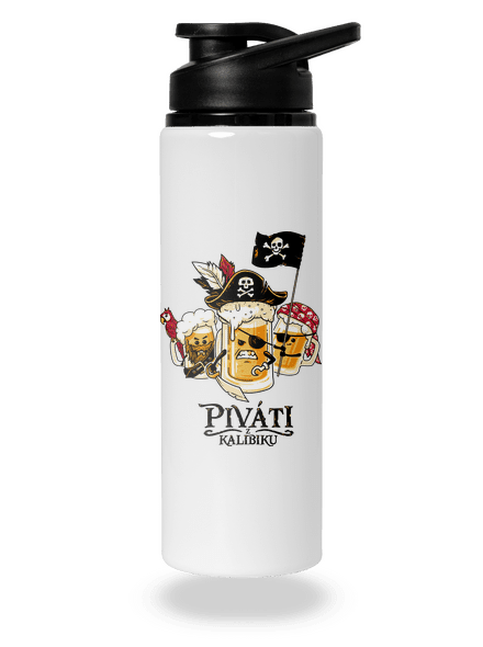 Piváti z Kalibiku lahev na vodu White