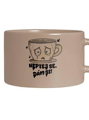 Neptej se, dám si hrnek makronka Brown Macaron