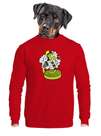 unisex mikina bez kapuce