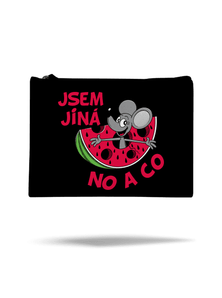 Jsem jiná taštička Black