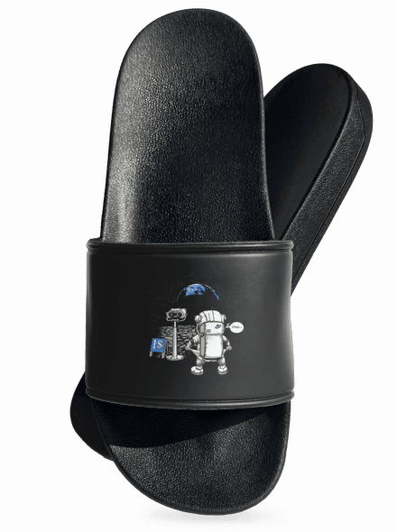 Kosmonaut pantofle Black
