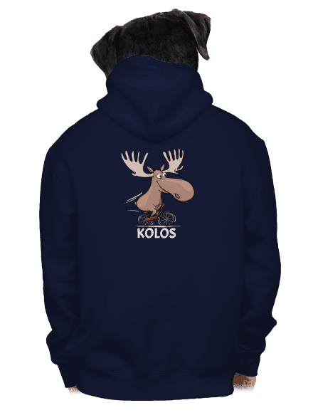 Kolos pánská mikina na zip Navy