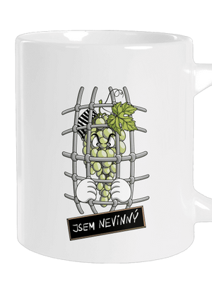 Nevinný Hrozen velký hrnek White