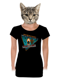 dámské tričko s lemem