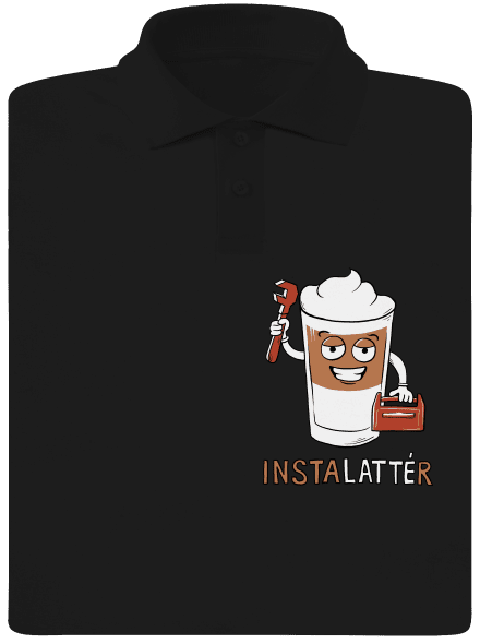 Instalattér pánská polokošile Black