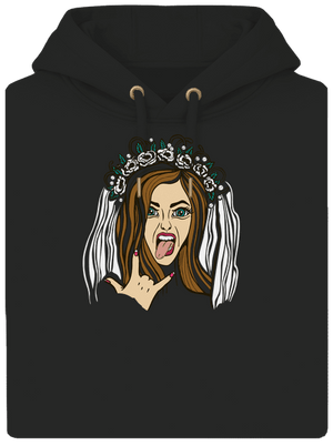 Rozlučka se svobodou unisex mikina premium Dark Black