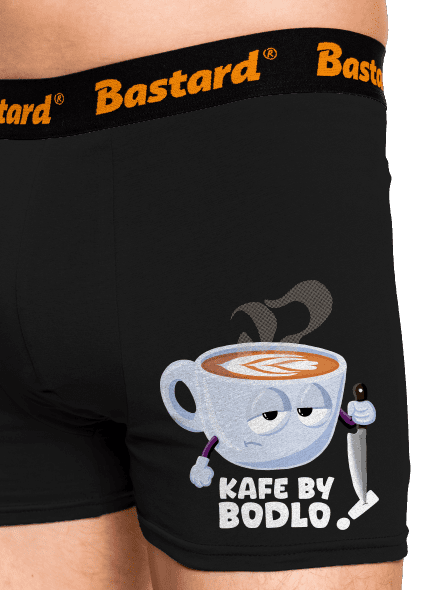 Kafe by bodlo boxerky Black