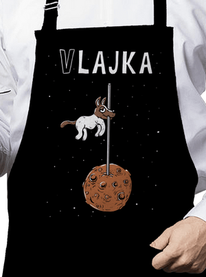 Vlajka zástěra Black