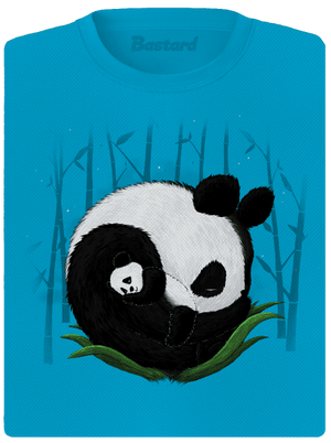 Dvě spící pandy dámské sportovní tričko Blue Atol