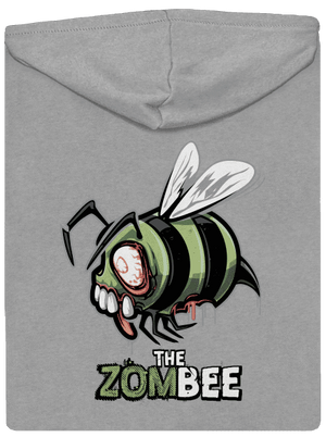 ZomBee pánská mikina na zip Light Melange