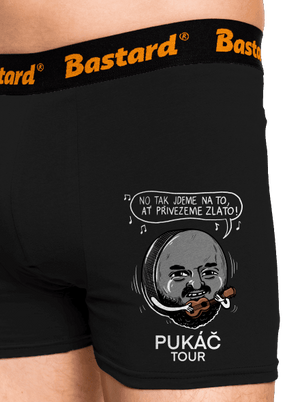Pukáč tour boxerky Black