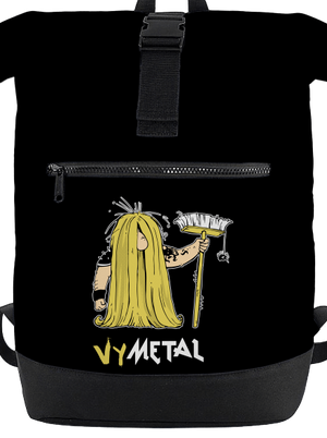 Metalista batoh Black