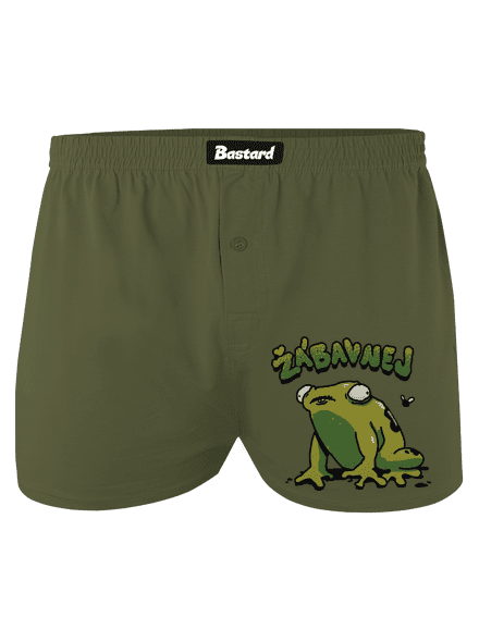 Žábavní pánské trenky Khaki