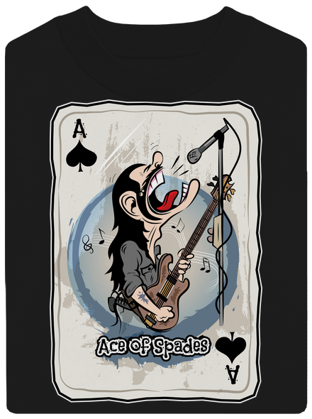 Ace of Spades unisex mikina bez kapuce Black