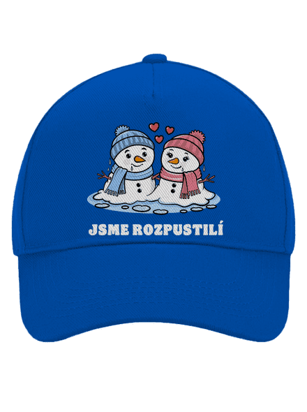 Rozpustilí sněhuláci kšiltovka baseballka Bright Royal
