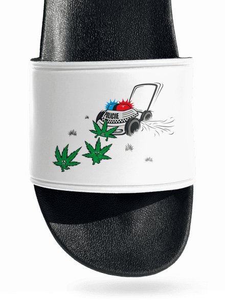 Ganja krize pantofle White