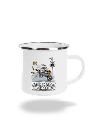 Valím na chalupu plecháček White