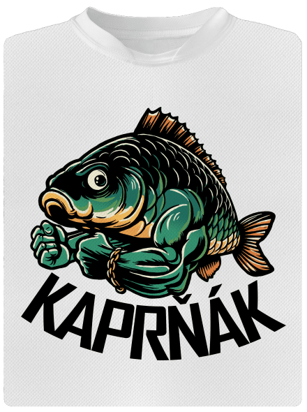 Kaprňák dětské sportovní tričko White