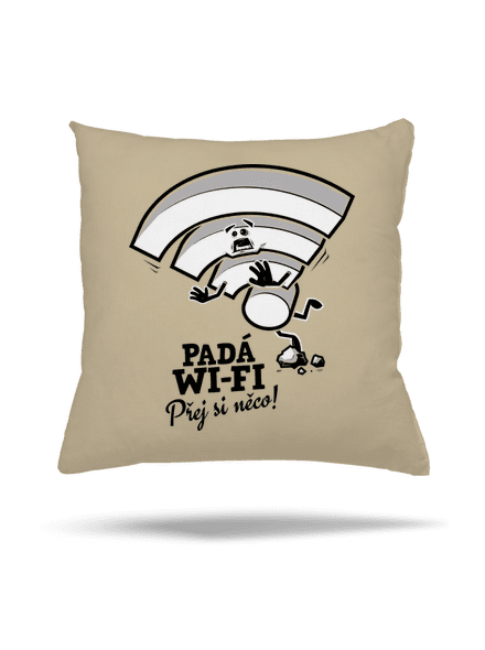 Padá wi-fi polštář Beige