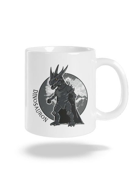 Dinosauron klasický hrnek White