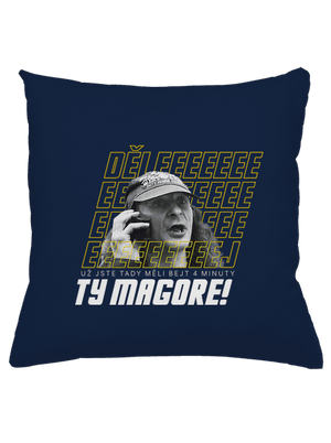 B18: Jiří Kára polštář Dark Navy