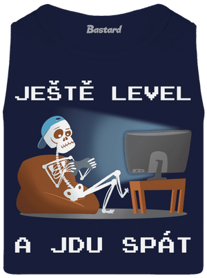 Ještě level pánské tílko French Navy