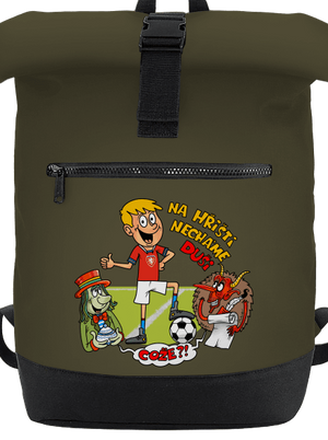 Na hřišti necháme duši batoh Military Green