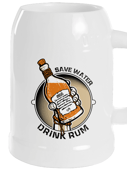 Save Water půllitr White