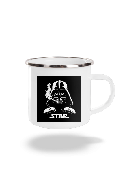 Darth Star plecháček White