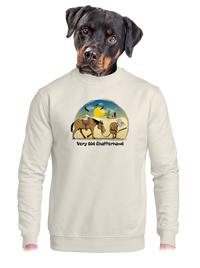 unisex mikina bez kapuce