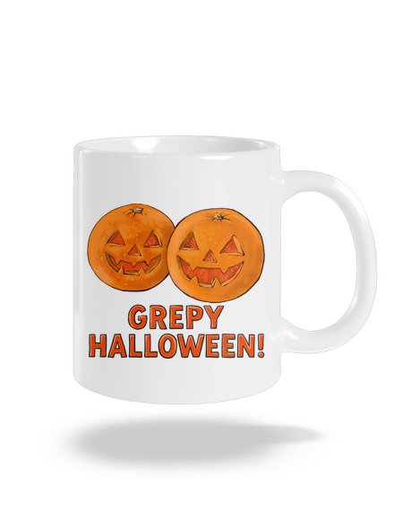 Grepy Halloween klasický hrnek White
