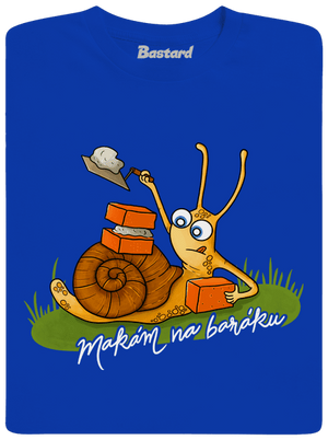 Makám na baráku pánské dlouhý rukáv Royal Blue