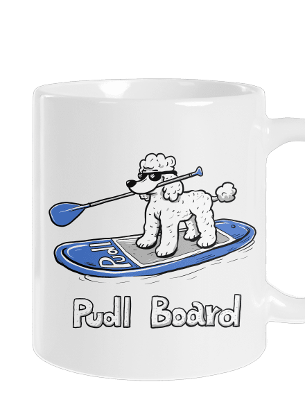Pudl board klasický hrnek White